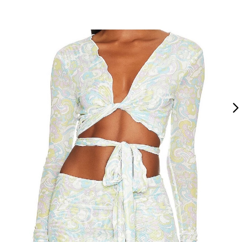 Lovers and Friends Wrap Top